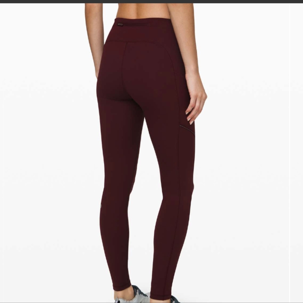 Lululemon Speed Up Tight 28" Garnet